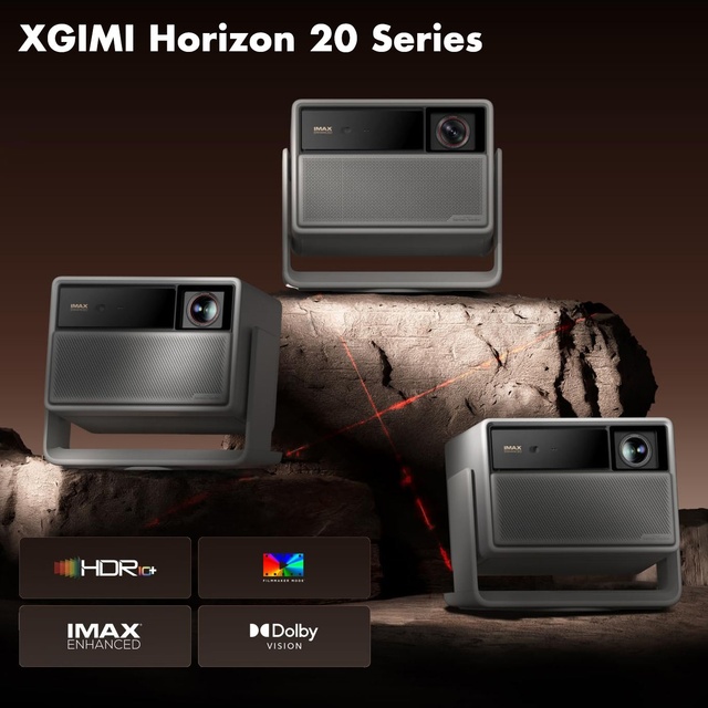 XGIMI Horizon 20 Series 5700ISO Lumens 4K UHD HDR10+ VVR 240Hz Google TV ISA 5.0 Smart 4K Laser Projector