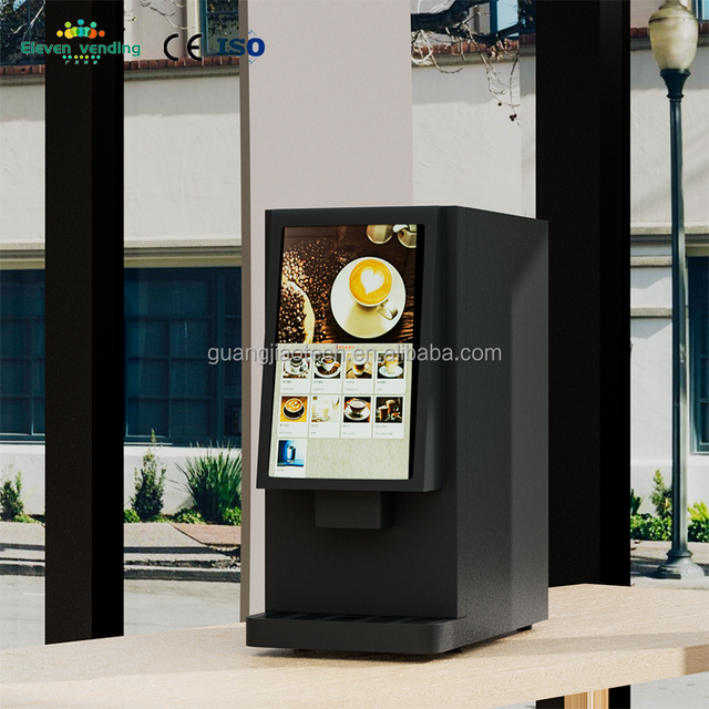 High-Performance Coffee Vending Machine with 19Bar Extraction Automatic Bean to Cup System for Commercial Use