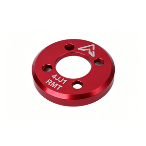 อะแดปเตอร์ RMT แบบอะลูมิเนียม MU-06 ผลิตด้วยเครื่อง CNC พร้อมเคลือบสีแดง สำหรับเครื่องยนต์ Isuzu 4JJ1 พร้อมความสามารถในการเจาะและขึ้นรูป - Product Image 1