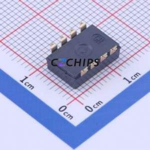 SDA04H0SBR DIP Switch SMD-8P,7.5x12.1mm Switch Flat Toggle, Groove Type Single Pole Single Throw 4 Gull Wing Type - Product Image 2