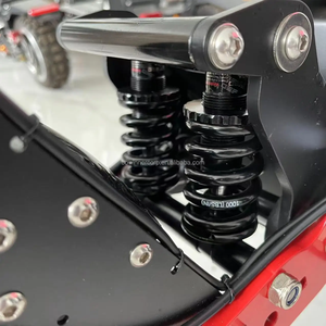 Scooter électrique pliable pour adultes tout-terrain 72v à double moteur, batterie au lithium 40ah 80ah 100ah, autonomie longue portée 80-300KM, roues de 13 pouces et 14 pouces - Product Image 6