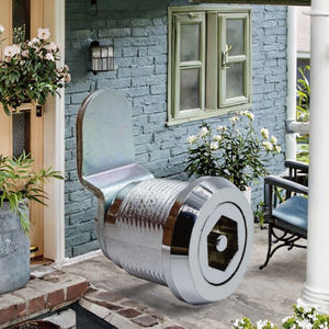 Mini 16mm Keyless Cylindrical Lock Security Pin Zinc Alloy Bright Chrome Plated 50mm Backset Tool <b>Box</b> for Cabinet <b>Letterbox</b> - Product Image 2