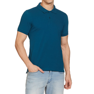 เสื้อโปโลแขนสั้นผู้ชายคุณภาพดีราคาส่ง สีพื้นเรียบง่าย สวมใส่สบายๆ ในฤดูร้อน เหมาะสำหรับใส่ทุกวัน - Product Image 4