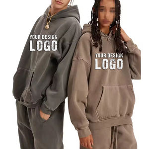 Sudadera Holgada de Estilo Urbano Informal para Mujer, Talla Grande, Vintage, Personalizada, Lavada, Desgastada, con Forro Polar, Sudadera Extra Grande para Mujer - Product Image 2