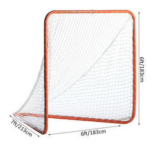 Porta da Lacrosse Portatile per Allenamento con Telaio Rinforzato Robusto, Design a Montaggio Rapido, Include Ganci e Corde per l'Allenamento sul Campo - Product Image 6