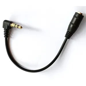 3.5Mm Microfoon Adapter Trrs Om Trs Converter Kabel Voor Dslr Pc Recor