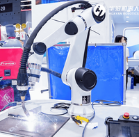 Robot Kolaboratif Huayan E12 yang Lebih Stabil, Cobot 1800mm, Baja Karbon, Baja Tahan Karat, Paduan Aluminium, Pengelasan Busur atau Pengelasan Laser