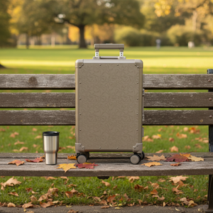 <span class=keywords><strong>Valise</strong></span> rigide en aluminium de luxe personnalisée et tendance avec roulettes pivotantes, serrure TSA, sans frais de moule pour les tailles non standard sur mesure - Product Image 2