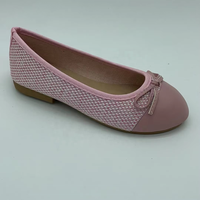 Ballerines décontractées mignonnes pour filles, bout rond, printemps, été, automne, confortables, souples, chaussures d'école pour enfants