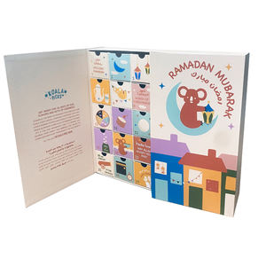 Boîte <span class=keywords><strong>de</strong></span> <span class=keywords><strong>calendrier</strong></span> <span class=keywords><strong>de</strong></span> <span class=keywords><strong>l</strong></span>'<span class=keywords><strong>avent</strong></span> innovante personnalisée pour <span class=keywords><strong>l</strong></span>'emballage <span class=keywords><strong>de</strong></span> cosmétiques <span class=keywords><strong>de</strong></span> beauté Ramadan Christmas Countdown Matt Lamination Printing - Product Image 5