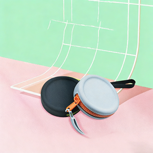 Portamonete rotondo in silicone, mini portafoglio, borsellino per monete, colore unito, portachiavi per bambine, mini custodia per auricolari, pochette, regalo per bambini - Product Image 6