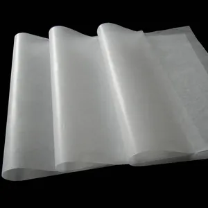 Papel de embrulho de alimentos, sabonete de papel de envoltório de manteiga transparente branco