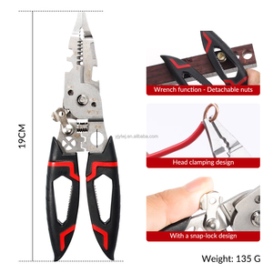 Alicates Pelacables Multifuncionales de 6 Pulgadas - Herramienta <span class=keywords><strong>Manual</strong></span> Versátil para Electricistas, Alicates de Pelado Rápido para Cables - Product Image 3