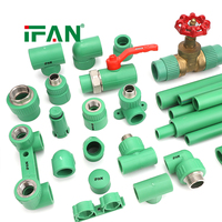 Accesorios de Plomería PPR Termofusibles IFAN NBR 15884 PN25 20-125MM, Moldeo por Inyección, Todos los Tipos de Accesorios de Plástico PPR