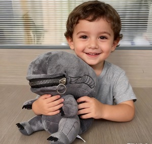 Peluche Cartoon di Xenomorfo <span class=keywords><strong>Alieno</strong></span>, Bambole Morbide Imbottite per Ragazzi e Ragazze, Regali di Compleanno e Natale per Fan - Product Image 1