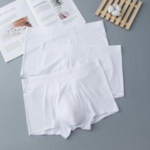 Uxyk-Modal White Men's <strong>Briefs</strong> 3XL Size Antibacterial Seamless <strong>Boxer</strong> Shorts Youth Breathing 60 <strong>Boxer</strong> Pants - Product Image 1