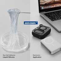 DONESON Adhésif liquide silicone LSR transparent à haute adhérence pour le collage étanche des circuits imprimés électroniques