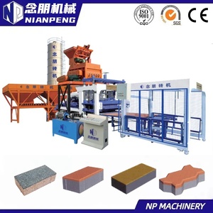 QT9-15A Trung Quốc đúc bê tông hoàn toàn tự động nhà máy gạch máy móc Khối Máy làm - Product Image 2