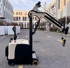 लिफ्ट उपकरण के लिए 1 टन 2 टन पोर्टेबल बैटरी ट्रॉली इलेक्ट्रिक मिनी क्रेन फर्श क्रेन - Product Image 3