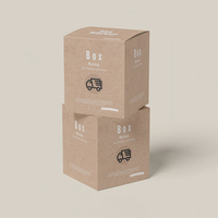 Boîtes rigides carrées personnalisées pour cosmétiques, soins de la peau, bougies, matériaux recyclés, papier de luxe, emballage de bougies d'aromathérapie, boîte cadeau