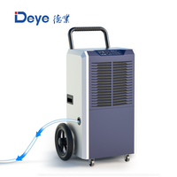 Déshumidificateur professionnel Deye Fournisseur DY-870T équipement de séchage d'air 70L Déshumidificateur industriel portable pour garage