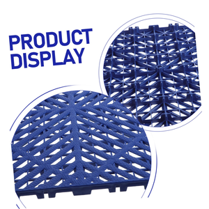 Dalles de sol de <span class=keywords><strong>garage</strong></span> en plastique PP écologiques à prix abordable, vente directe usine, étanches, anti-rayures, installation par clic, pour écoles - Product Image 4