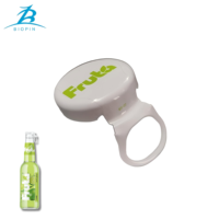 Capuchon de couronne en aluminium de 26mm avec languette facile à tirer pour les bouteilles de bière et de kombucha à domicile