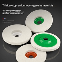 Disque de polissage réutilisable en bambou pour meuleuse d'angle, idéal pour marbre, carrelage et surfaces en feutre – Design Zen Asiatique