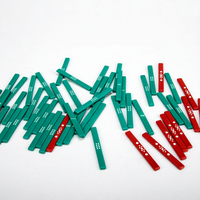 Bâton de comptage et de notation pliable multicolore de haute qualité pour jetons de Mahjong américain - Durable et idéal pour le divertissement