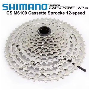 Casete <span class=keywords><strong>SHIMANO</strong></span> <span class=keywords><strong>Deore</strong></span> M6100 de 12 Velocidades para Bicicleta de Montaña, Rueda Libre de <span class=keywords><strong>12V</strong></span>, Variable, 12 Velocidades, 10-51T, Micro Spline - Product Image 2