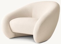 Fauteuil de canapé simple rotatif de salon personnalisé Post Modern Bedroom Luxury Soft Casual Sofa Furniture
