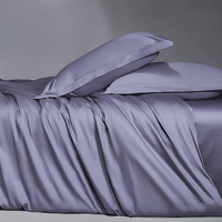 Taie d'oreiller personnalisable en fibre de lyocell naturelle de luxe, brillante, douce et respirante, sur mesure pour la maison, l'hôtel et la chambre à coucher