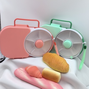 Lonchera Bento Rectangular Hermética para Estudiantes, con Cierre de Cinco Puntos, Ideal para Niños, Viajes de Primavera y Actividades al Aire Libre - Product Image 4