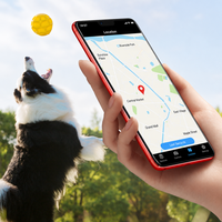 Traceur GPS Bluetooth pour chien et chat, conception verrouillable double face, fonctionnalités intelligentes, compatible Android et iOS, autonomie de 10 à 20 heures