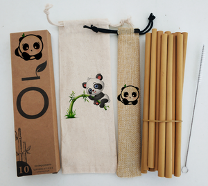 2025 bán buôn chi phí thấp khuyến mại Quà tặng đám cưới bền vững sinh thái thân thiện phân hủy sinh học tre uống rơm biểu tượng tùy chỉnh - Product Image 3