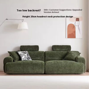 <span class=keywords><strong>Canapé</strong></span> <span class=keywords><strong>rétro</strong></span> français <span class=keywords><strong>chic</strong></span> et sophistiqué, revêtement en velours doux, parfait pour rehausser l'élégance de la maison - Product Image 2