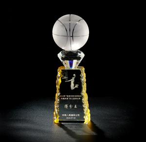 Nhỏ Cầu Tùy Chỉnh Thể Thao Danh Hiệu Và Huy Chương Pha Lê Nhựa Kim Loại Bóng Đá Danh Hiệu Bất kỳ Bóng - Product Image 3