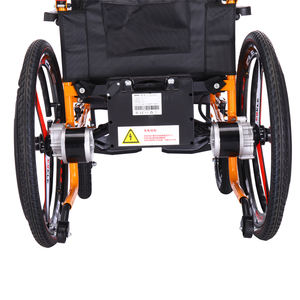 坡道使用老年护理赛格路强大的手动和遥控大轮电动轮椅 - Product Image 6