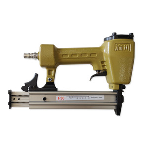 Pistolet à clous pneumatique droit Yuchuan 1/4 pouce en alliage d'aluminium pour le travail du bois avec huile et clés - Product Image 3