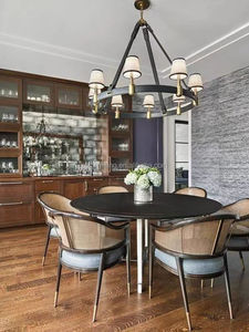 <span class=keywords><strong>Lustre</strong></span> suspendu LED moderne de style américain en <span class=keywords><strong>cuivre</strong></span> avec lumière <span class=keywords><strong>blanc</strong></span> chaud, classiques contemporains pour la décoration de la maison, du bureau <span class=keywords><strong>et</strong></span> de l'hôtel - Product Image 4