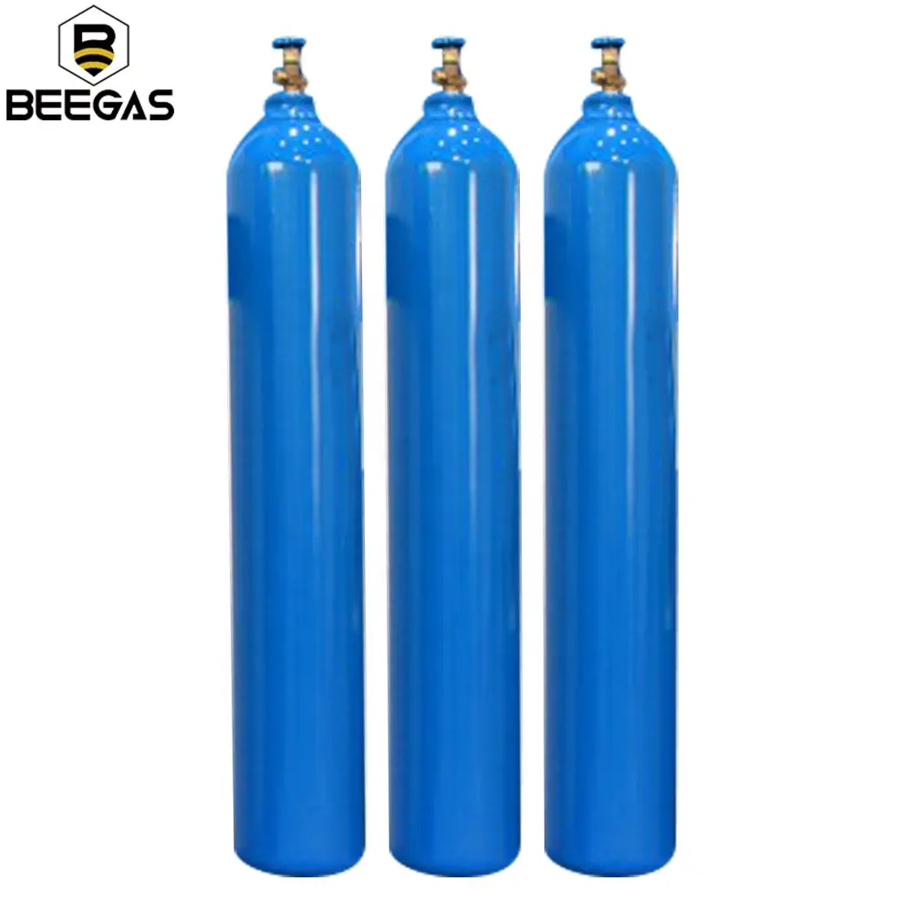 Empty 6M3 Oxygen Gas Cylinder Capacity 40L Medical Oxygen Cylinder Weight