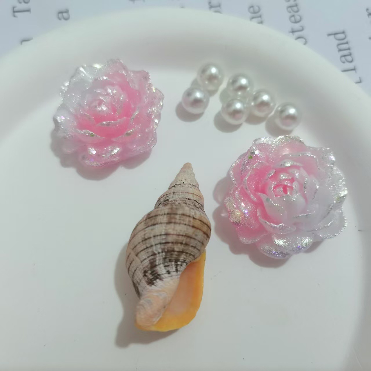 Rose blanc