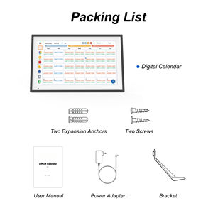 Calendario de planificador digital Pantalla táctil inteligente de 15 pulgadas Calendario digital Tabla de tareas 1080p Fabricante Full HD - Product Image 6