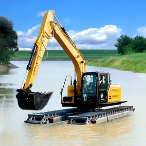 Excavatrice à Chenilles Amphibie Robuste SY155ME avec Profondeur de Creusement de 4576 mm Prix Bas à Vendre - Product Image 1