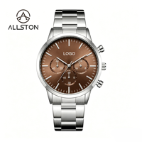 Montres à quartz pour hommes, montres de mode personnalisées, montres de luxe pour hommes, acier inoxydable haut de gamme, multifonctionnelles, design actuel