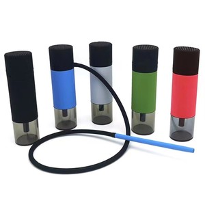 Venta al por mayor Mini portátil Shisha limpieza desmontable Hookahs Shisha taza botella para viajar - Product Image 1