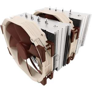 Enfriador de Aire Noctua NH-D15S y Ventiladores <span class=keywords><strong>Dark</strong></span> <span class=keywords><strong>Rock</strong></span> <span class=keywords><strong>Pro</strong></span> <span class=keywords><strong>4</strong></span> para Caja de Ordenador, Radiador de CPU de Aluminio con Ventiladores Dobles para Escritorio, Fractal Design Meshify - Product Image 1