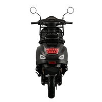 Moped électrique étanche en alliage d'aluminium avec batterie au lithium amovible, moteur sans balais, 1500W, 55KM/H, certifié EEC COC CE