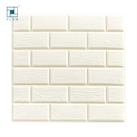 Sticker mural auto-adhésif moderne pour la décoration de la maison, mousse, vinyle bon marché, plafond imperméable, papier peint pour la maison, le bureau, papier peint 3D