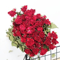 Bouquet di fiori secchi di rose a più teste fiori secchi rose fiori artificiali
